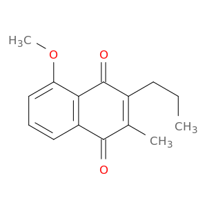 1,4-Naphthalenedione, 5-methoxy-2-methyl-3-propyl-