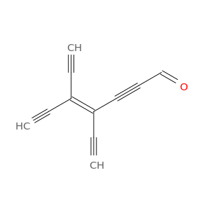 4-Heptene-2,6-diynal, 4,5-diethynyl-