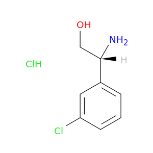 苯乙醇,β-氨基-3-氯-,盐酸盐(1：1),(βR)-