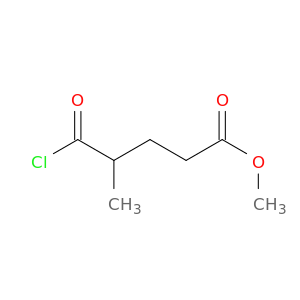 Pentanoic acid, 5-chloro-4-methyl-5-oxo-, methyl ester