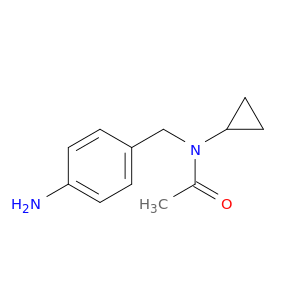 N-[(4-Aminophenyl)methyl]-N-cyclopropylacetamide
