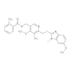 o-Toluoyl-5-hydroxy Omeprazole Sulfide