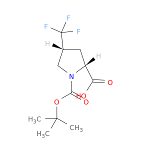 (2R,4R)-1-(叔丁氧羰基)-4-(三氟甲基)吡咯烷-2-羧酸