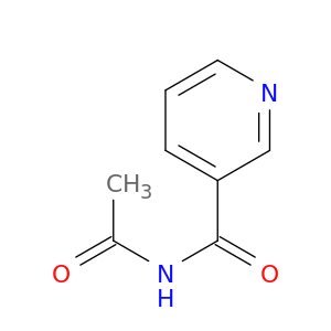 3-Pyridinecarboxamide, N-acetyl-