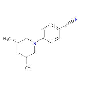 Benzonitrile, 4-(3,5-dimethyl-1-piperidinyl)-
