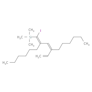 Silane, [(1Z,3Z)-4-ethenyl-2-hexyl-1-iodo-1,3-decadienyl]trimethyl-