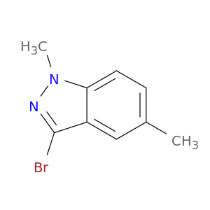 1H-吲唑,3-溴-1,5-二甲基-