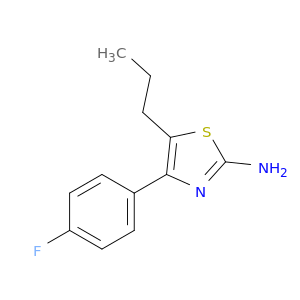 4-(4-氟苯)-5-丙基-1,3-三唑-2-胺