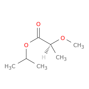 Propanoic acid, 2-methoxy-, 1-methylethyl ester, (2S)-