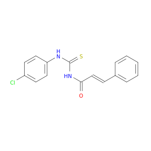 2-Propenamide, N-[[(4-chlorophenyl)amino]thioxomethyl]-3-phenyl-, (E)-