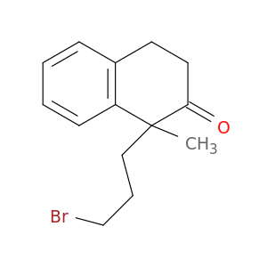 2(1H)-Naphthalenone, 1-(3-bromopropyl)-3,4-dihydro-1-methyl-
