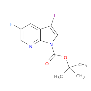 5-氟-3-碘-1H-吡咯并[2,3-b]吡啶-1-羧酸叔丁酯