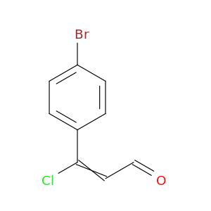 3-(4-溴苯基)-3-氯-2-丙烯