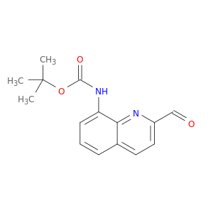 Carbamic acid, (2-formyl-8-quinolinyl)-, 1,1-dimethylethyl ester