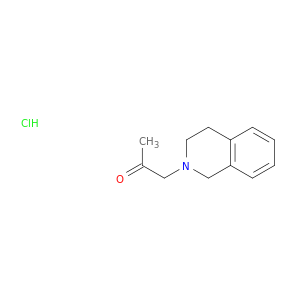 2-Propanone, 1-(3,4-dihydro-2(1H)-isoquinolinyl)-, hydrochloride