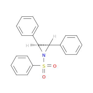 Aziridine, 2,3-diphenyl-1-(phenylsulfonyl)-, trans-
