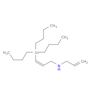 2-Propen-1-amine, N-2-propenyl-3-(tributylstannyl)-, (Z)-