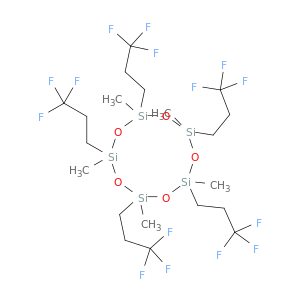 2,4,6,8,10-pentamethyl-2,4,6,8,10-pentakis(3,3,3-trifluoropropyl)-1,3,5,7,9,2,4,6,8,10-pentaoxapentasilecane