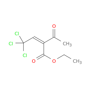 ETHYL (Z)-2-ACETYL-4,4,4-TRICHLORO-BUT-2-ENOATE
