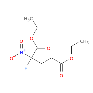 Pentanedioic acid, 2-fluoro-2-nitro-, diethyl ester