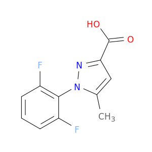 1-(2,6-Difluorophenyl)-5-methyl-1H-pyrazole-3-carboxylic acid