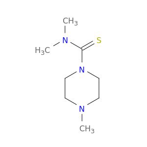 1-Piperazinecarbothioamide,N,N,4-trimethyl-