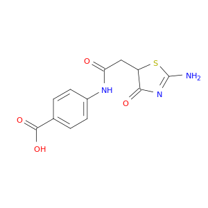 4-[[2-(2-Amino-4,5-dihydro-4-oxo-5-thiazolyl)acetyl]amino]benzoic Acid