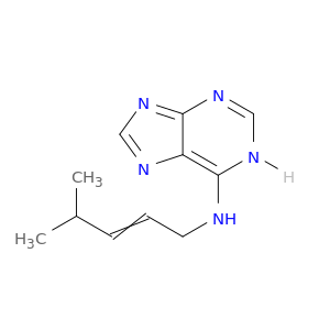 1H-Purin-6-amine, N-(4-methyl-2-pentenyl)-