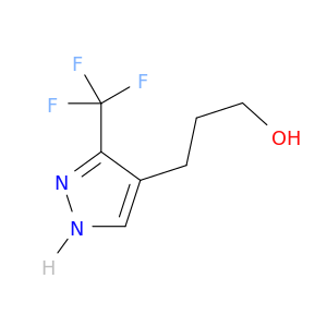 3-(3-(Trifluoromethyl)-1H-pyrazol-4-yl)propan-1-ol