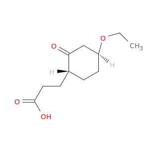 Cyclohexanepropanoicacid, 4-ethoxy-2-oxo-, trans- (9CI)