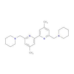 2,2'-Bipyridine, 4,4'-dimethyl-6,6'-bis(1-piperidinylmethyl)-