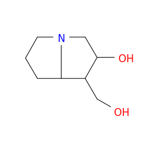 1H-Pyrrolizine-1-methanol,hexahydro-2-hydroxy-, (1R,2S,7aR)-rel-