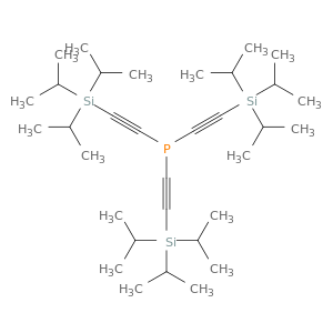 Phosphine, tris[2-[tris(1-methylethyl)silyl]ethynyl]-