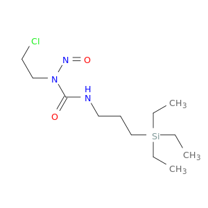 Urea, N-(2-chloroethyl)-N-nitroso-N'-[3-(triethylsilyl)propyl]-