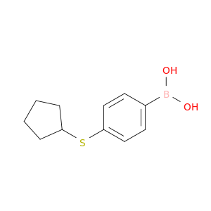 4-(Cyclopentylsulfanyl)phenylboronic acid