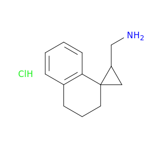 3',4'-dihydro-2'H-spiro[cyclopropane-1,1'-naphthalene]-3-ylmethanamine hydrochloride