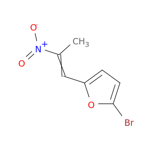 Furan, 2-bromo-5-(2-nitro-1-propenyl)-