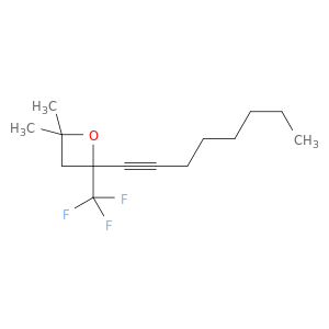 Oxetane, 2,2-dimethyl-4-(1-octynyl)-4-(trifluoromethyl)-