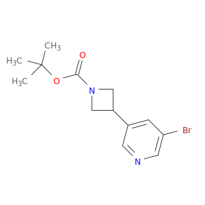 tert-Butyl 3-(5-bromopyridin-3-yl)azetidine-1-carboxylate