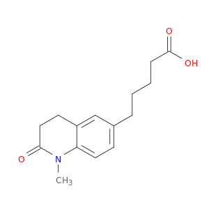 6-Quinolinepentanoic acid, 1,2,3,4-tetrahydro-1-methyl-2-oxo-