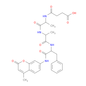 N-琥珀酰-丙氨酰-丙氨酰-丙氨酰-7-氨基-4-甲基香豆素