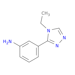3-(4-Ethyl-4H-1,2,4-triazol-3-yl)aniline