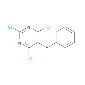 Pyrimidine,2,4,6-trichloro-5-(phenylmethyl)-