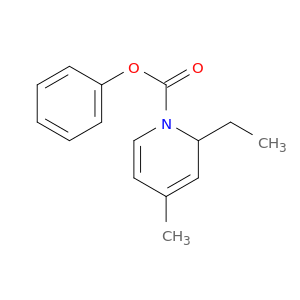 1(2H)-Pyridinecarboxylic acid, 2-ethyl-4-methyl-, phenyl ester