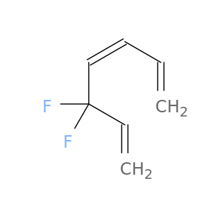 1,3,6-Heptatriene, 5,5-difluoro-, (Z)-