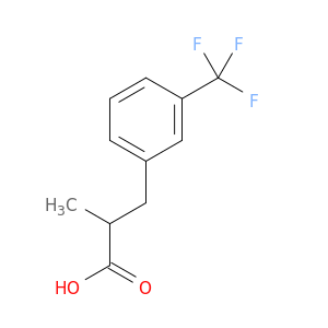 2-Methyl-3-[3-(trifluoromethyl)phenyl]propanoic Acid