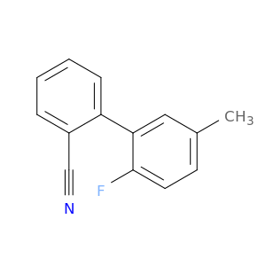 2-(2-fluoro-5-methylphenyl)benzonitrile