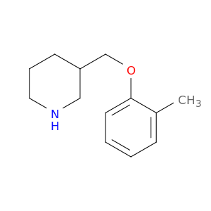 3-[(2-methylphenoxy)methyl]piperidine