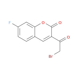 3-(2-溴乙酰基)-7-氟色烯-2-酮