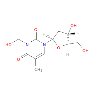 Thymidine, 3-(hydroxymethyl)-
